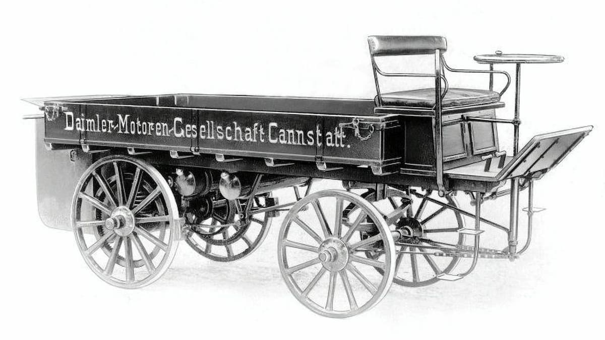 Daimler’s first truck - technologie des transports