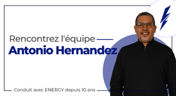 Rencontrez l’équipe : entretien avec le chauffeur d’ENERGY Antonio Hernandez